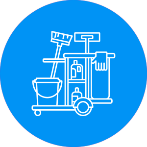 Woodland Hills 3 cleaning services Icon representing standard house cleaning service